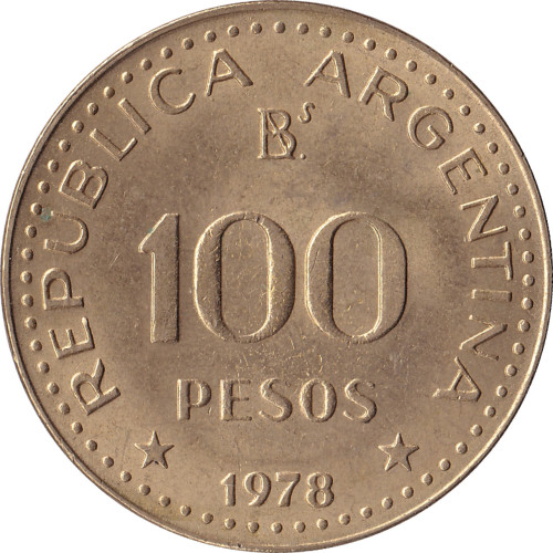 100 pesos - Argentine