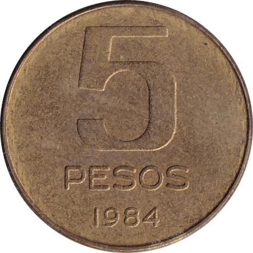 5 pesos - Argentina