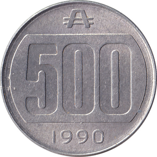 500 australes - Argentine