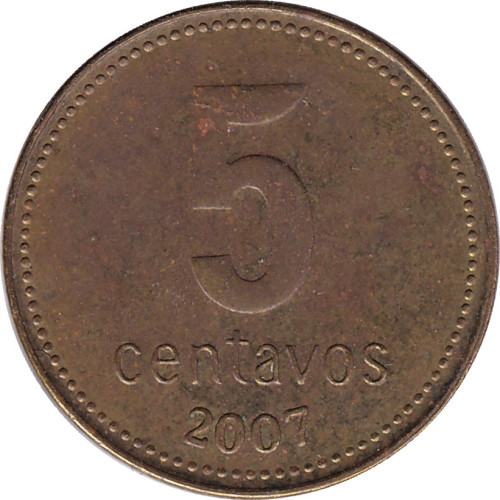 5 centavos - Argentine