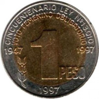 1 peso - Argentine