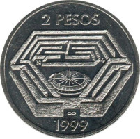 2 pesos - Argentina