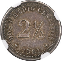 2 1/2 centavos - Argentine