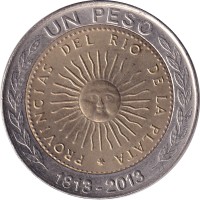 1 peso - Argentina