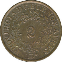 2 reales - Argentine