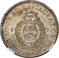 8 escudos - Argentina