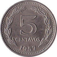 5 centavos - Argentine