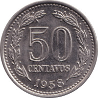 50 centavos - Argentina