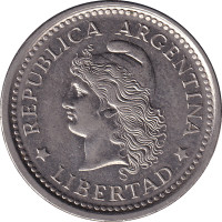 1 peso - Argentina