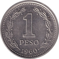 1 peso - Argentina