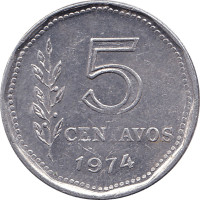 5 centavos - Argentine