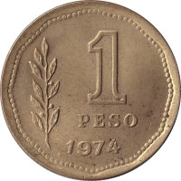 1 peso - Argentine