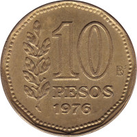 10 pesos - Argentina