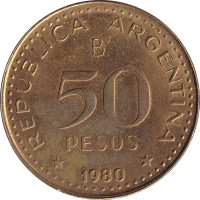 50 pesos - Argentina