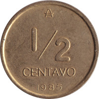 1/2 centavo - Argentine