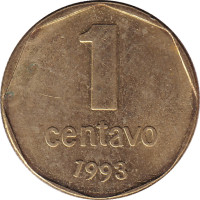 1 centavo - Argentina