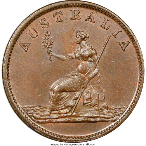 1/2 penny - Australie