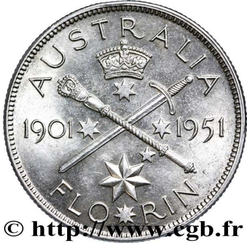 1 florin - Australie