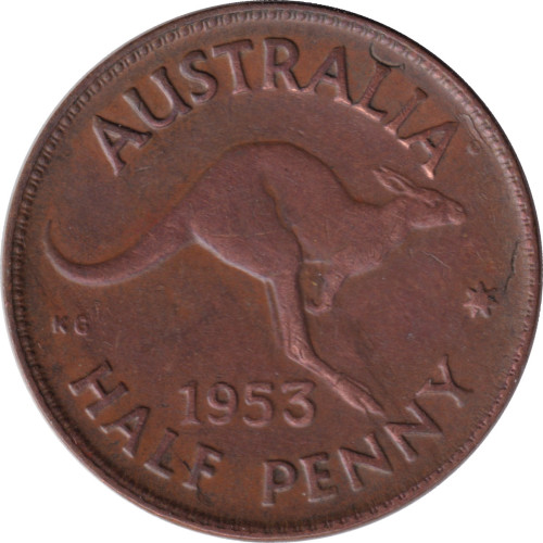 1/2 penny - Australie