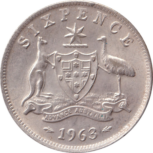 6 pence - Australia