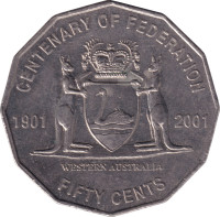 50 cents - Australie