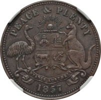 1/2 penny - Australie