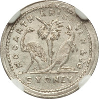 3 pence - Australia