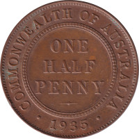 1/2 penny - Australia