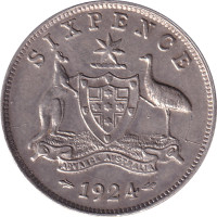 6 pence - Australia