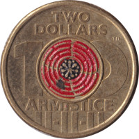 2 dollars - Australie