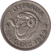 1 shilling - Australie