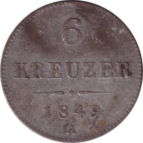 6 kreuzer - Austria