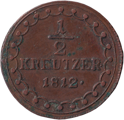 1/2 kreuzer - Austria