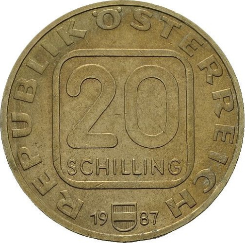 20 schilling - Autriche