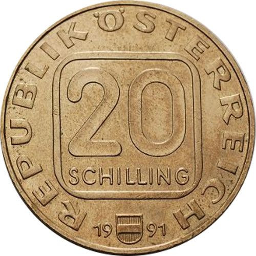 20 schilling - Autriche