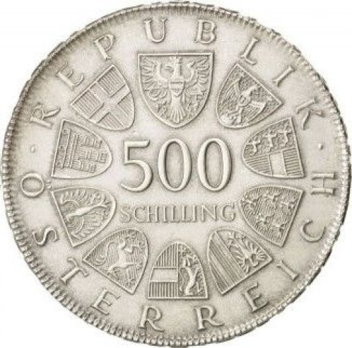 500 schilling - Austria