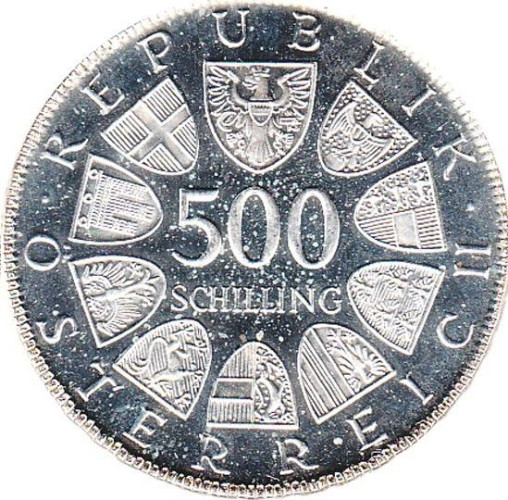 500 schilling - Autriche