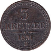 3 kreuzer - Austria