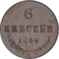 6 kreuzer - Autriche