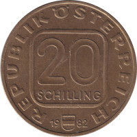 20 schilling - Autriche