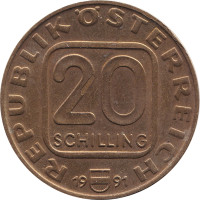 20 schilling - Austria