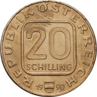 20 schilling - Austria