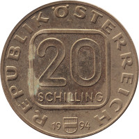 20 schilling - Austria