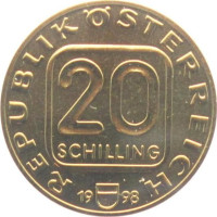 20 schilling - Austria