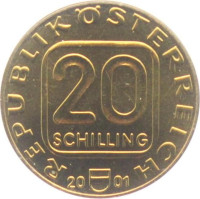 20 schilling - Autriche