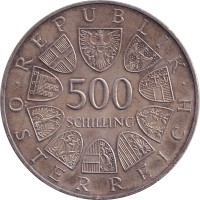 500 schilling - Autriche