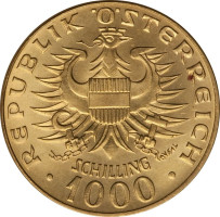 1000 schilling - Austria