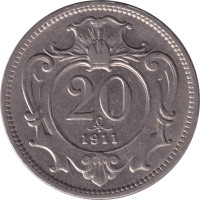 20 heller - Austria