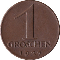 1 groschen - Autriche