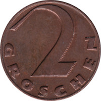 2 groschen - Autriche